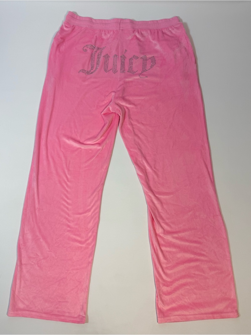 Juicy Couture Pink Velour Lounge Pajama Pants Size L